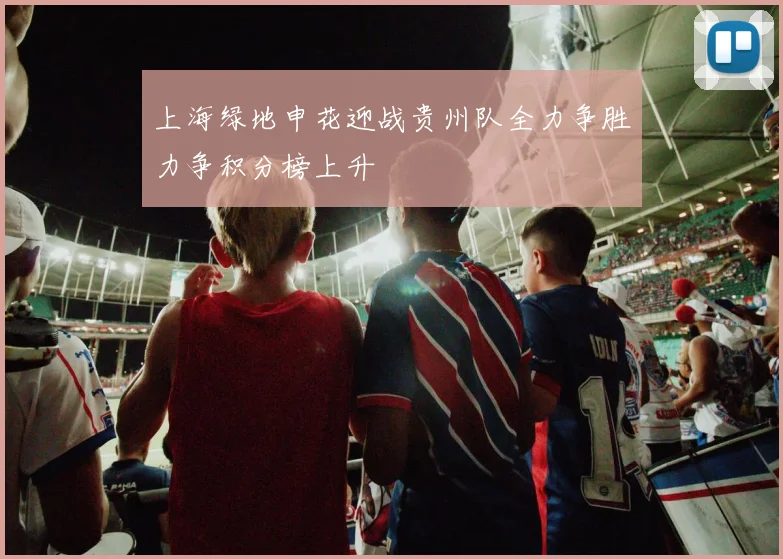上海绿地申花迎战贵州队全力争胜力争积分榜上升