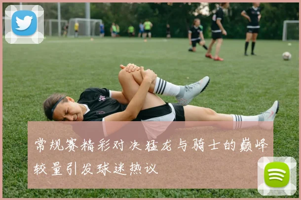 常规赛精彩对决猛龙与骑士的巅峰较量引发球迷热议